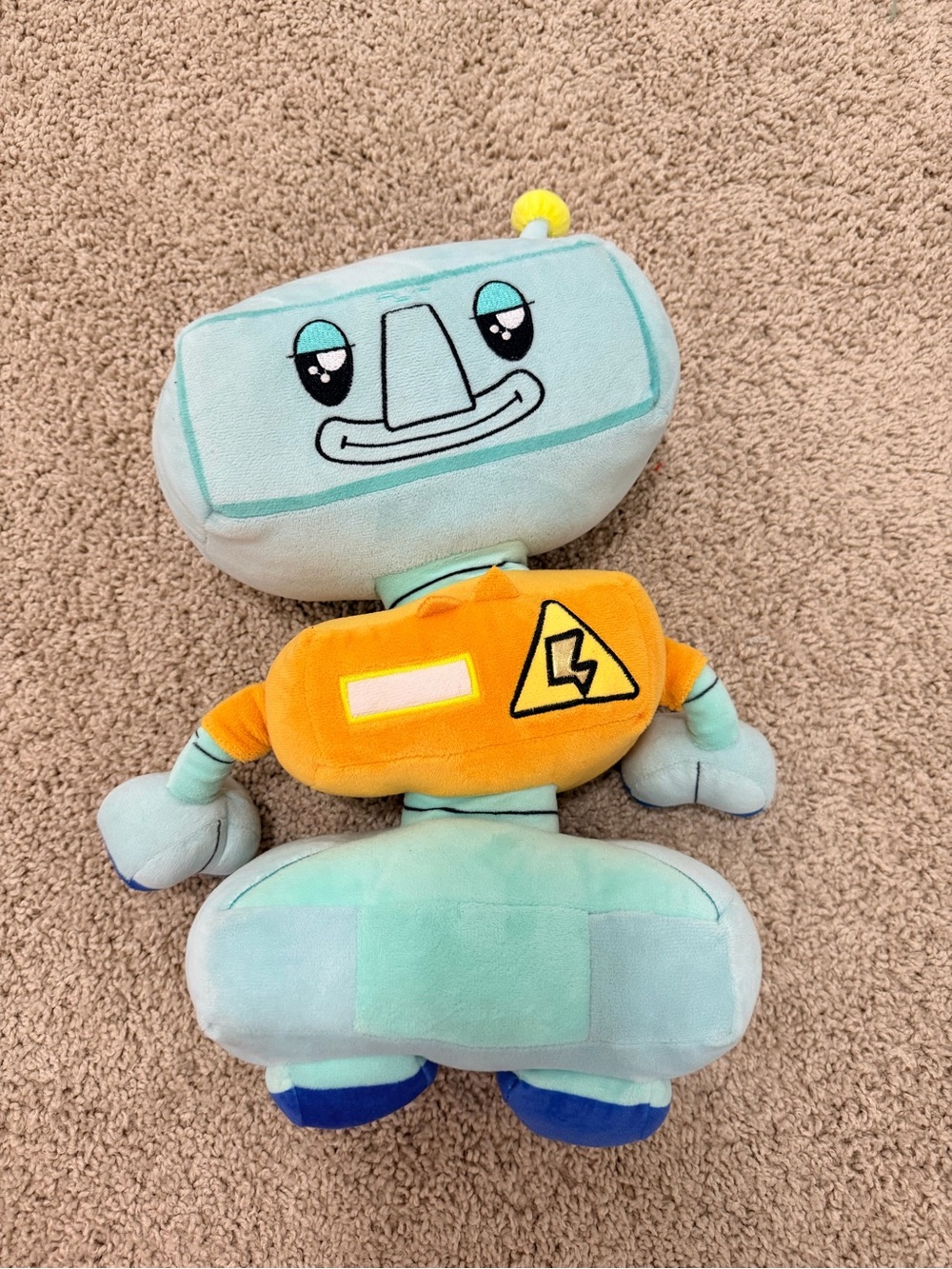 15” lankybox squidward plushie